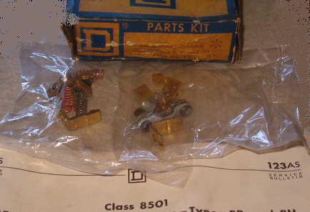 Square D 9998-RA-81 3 Pole Contact Kit New in the Box